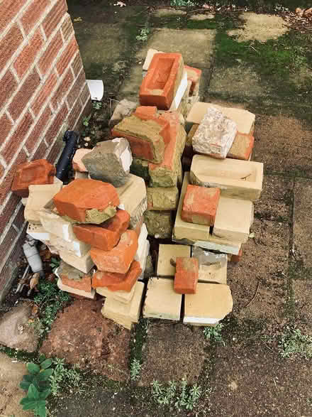 Photo of free Pile of bricks (Filsham Road TN38) #1