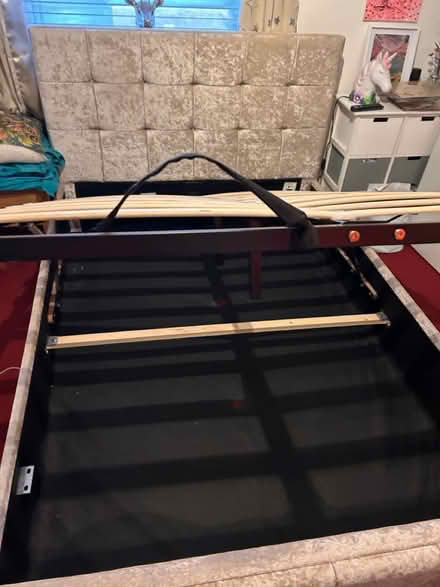 Photo of free Double ottoman bed ( No Mattress) (Redditch, Worcestershire B98) #4