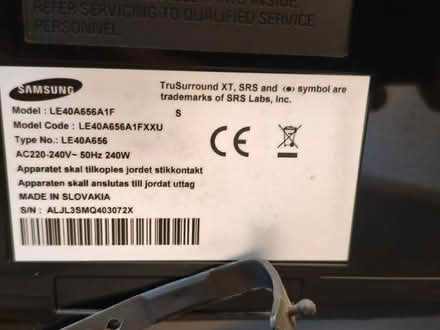 Photo of free Samsung 40" Full HD LCD TV (Jerrymoor Hill Finch RG40) #2