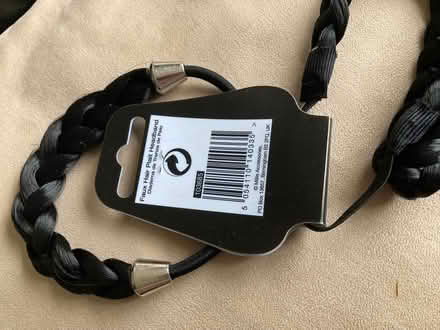 Photo of free New Black faux hair headband & wrap (Cm12 9pp) #1