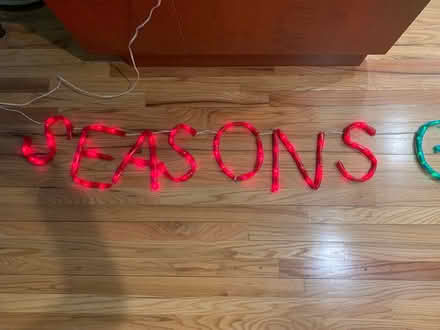 Photo of free Lighted Seasons Greetings (Smoky Hill Rd & Tower Rd) #1