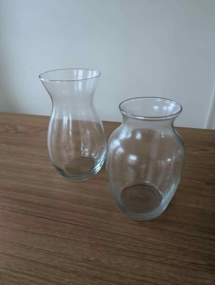 Photo of free Set of glass vases (Belmont/Watertown) #1