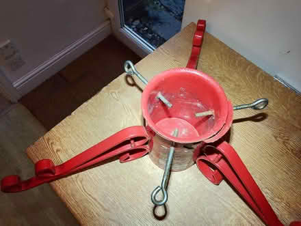 Photo of free Christmas tree stand (Silverdale LA5) #3
