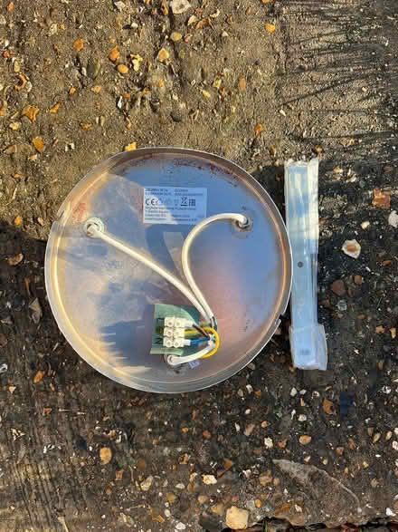 Photo of free Chrome ceiling light (haslingfield) #3
