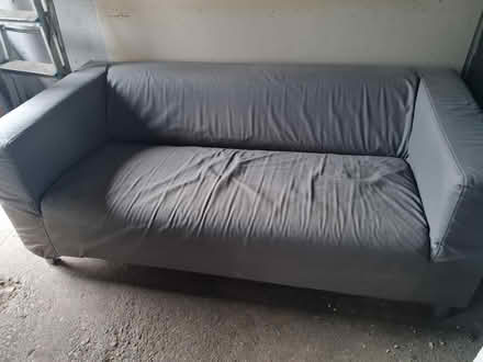 Photo of free IKEA Klippan grey sofa (Back edge S6) #2