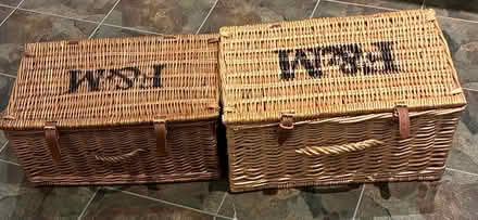 Photo of free 5 Wicker hamper baskets (St Albans) #2