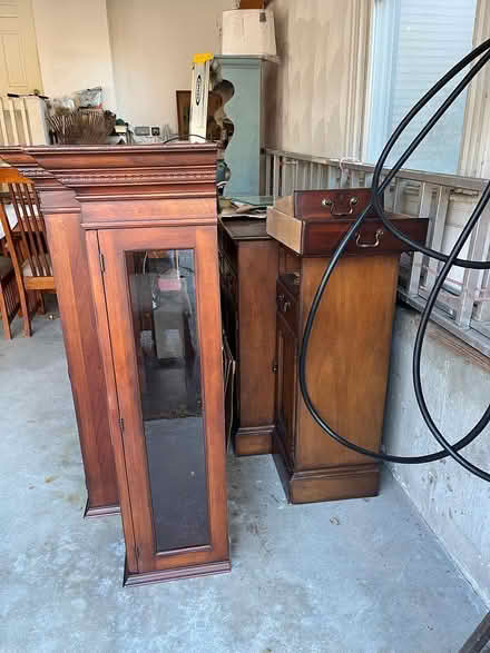 Photo of free Mahogony dining room hutch (West Groton, near Town Forest) #4