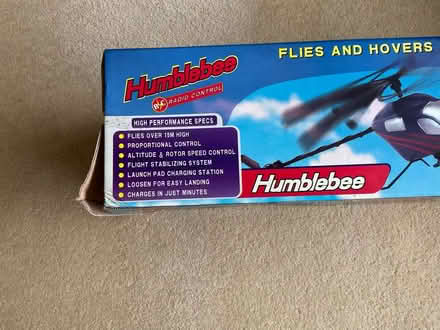 Photo of free Bumblebee model radio controlled helicopter (East Carleton NR14) #2