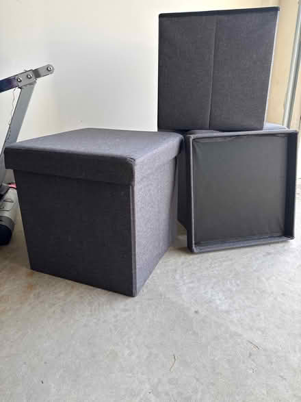 Photo of free Ottoman storage cubes (Jackson) #3