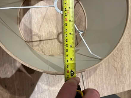 Photo of free Beige lampshade (Horsham) #3