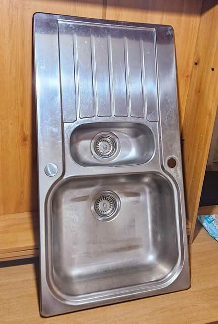 Photo of free Stainless steel Lamona sink (Bwlchgwyn) #1