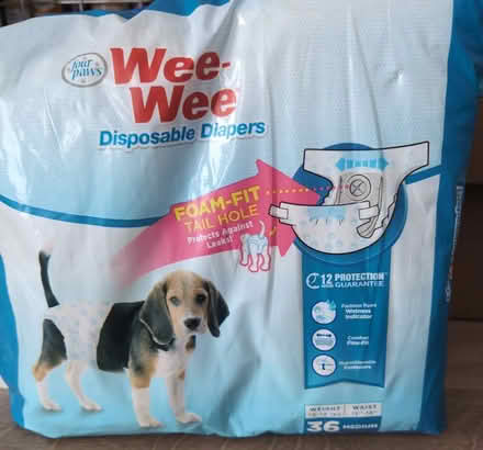 Photo of free Dog nappies (medium) (Splott CF24) #1