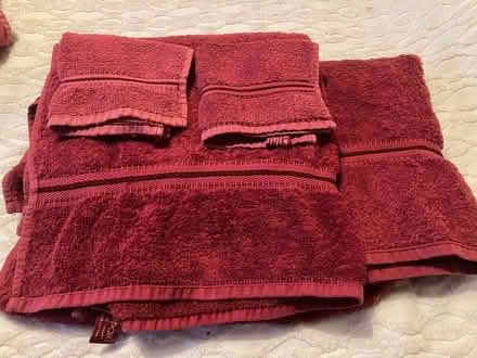 Photo of free Burgandy Towels & Flannels (Clapham MK41) #1