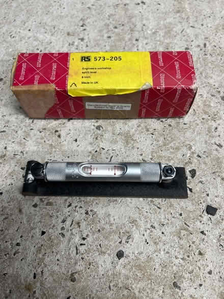 Photo of free Workshop spirit level (Greenfield CH8) #1