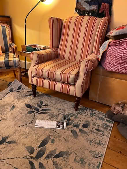 Photo of free Very comfy wingback armchair (Blackheath, SE3) #1