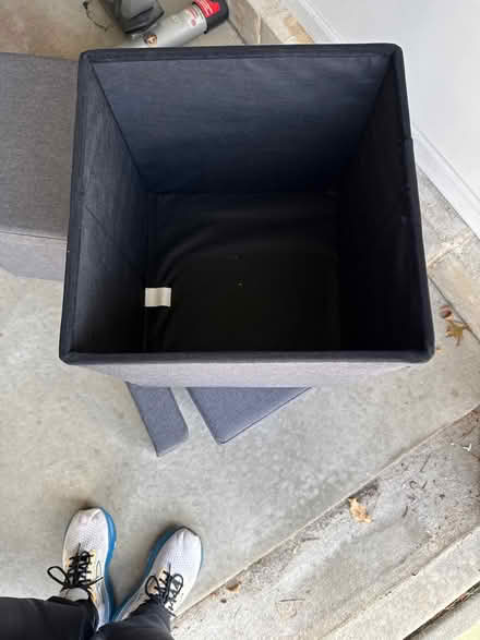 Photo of free Ottoman storage cubes (Jackson) #2