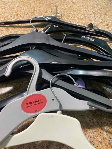 Photo of free plastic coat hangers (Kenilworth CV8) #1