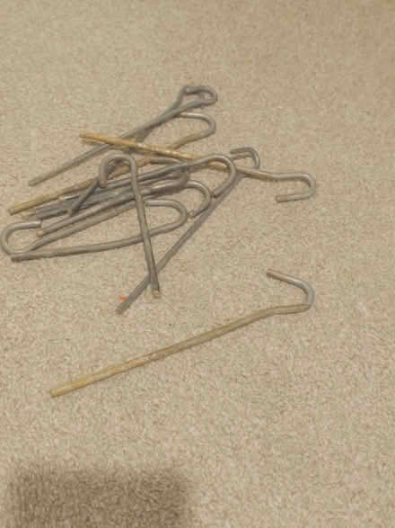 Photo of free 13 tent pegs (Putnoe MK41) #1