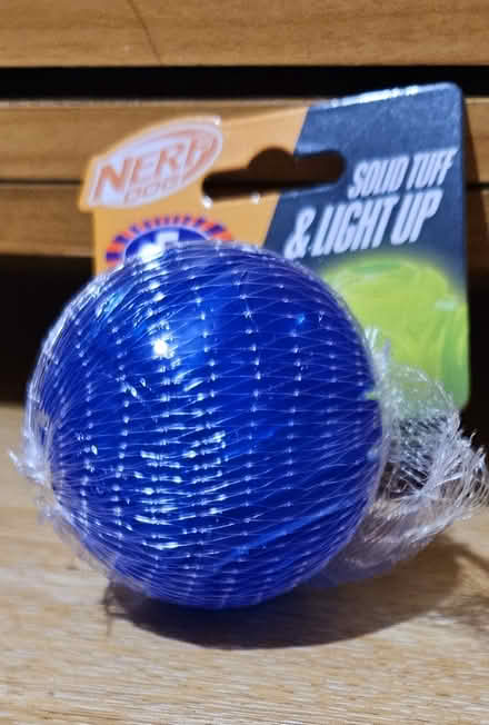 Photo of free Light up Dog Balls x2, new (Bwlchgwyn) #1
