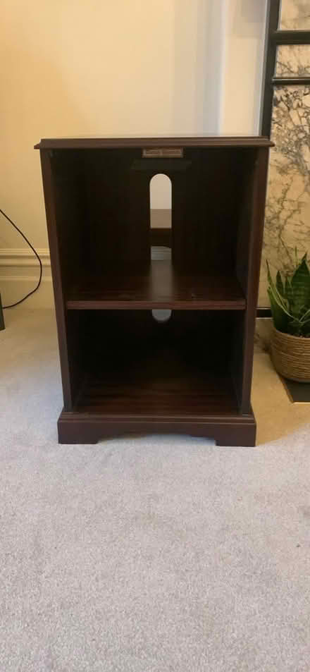 Photo of free Small dark wood unit (Bakewell DE45) #1