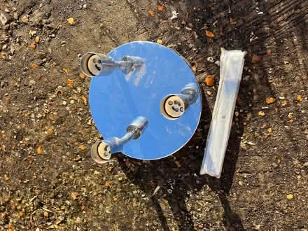 Photo of free Chrome ceiling light (haslingfield) #1