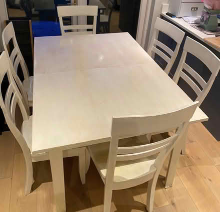 Photo of free Solid oak extendable table & chairs (Booterstown) #1