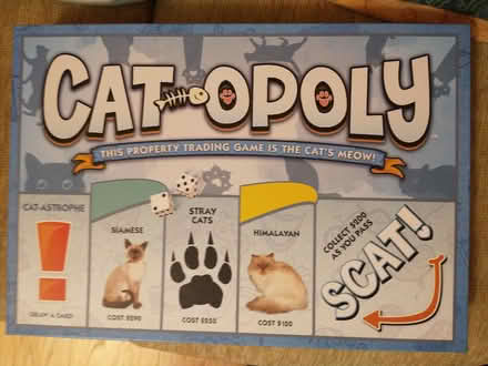 Photo of free Catopoly board game (Endmoor LA8) #1