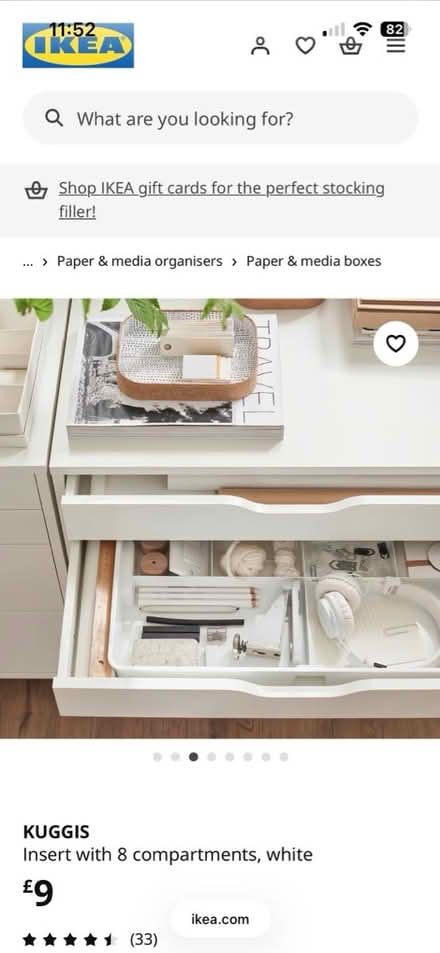 Photo of free IKEA drawer organiser (Attenborough NG9) #2