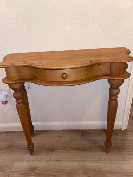 Photo of free Pine Console Table (Towcester NN12) #2