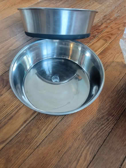 Photo of free Two LARGE dog biwls (Allendale NJ) #1