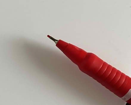 Photo of free Set of red, blue & black "fine line" drawing pens (Goldhanger CM9) #2