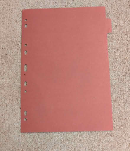 Photo of free File Dividers (Tredington GL20) #2