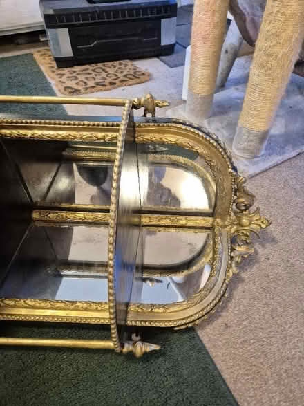Photo of free Corner mirrored shelving unit (Holmer Green HP15) #2