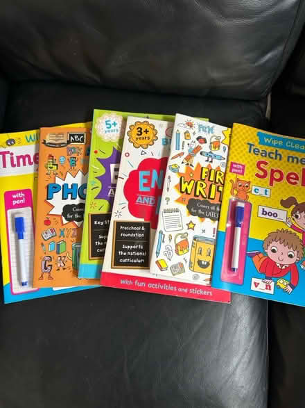 Photo of free Child work books (Clapham Common SW4) #1