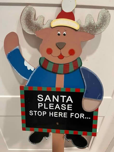 Photo of free Santa sign (Fulbourn) #2