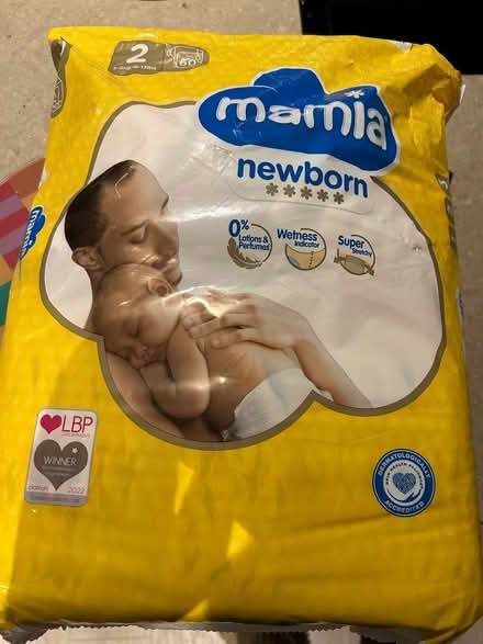 Photo of free Size 2 nappies (Horsham, Lambs Farm Rd area) #1