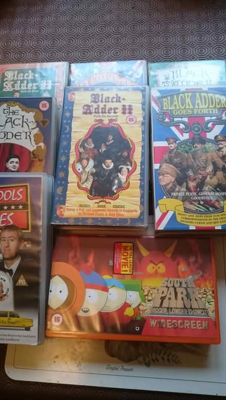 Photo of free vhs videos comedy black adder etc (great yarmouth) #2