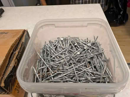 Photo of free 3-1/2" galv spiral framing nails (Hazeldean/Castlefrank area) #2