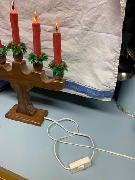 Photo of free Christmas candelabra (Ringwood BH24) #2