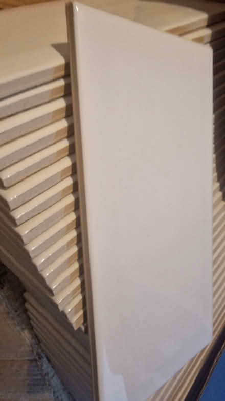 Photo of free White tiles 1.8 boxes (Loughton IG10) #3