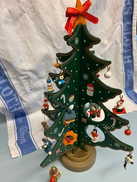 Photo of free Tiny wooden Christmas tree (Ringwood BH24) #2