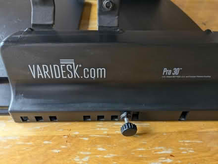 Photo of free Varidesk standing desk, adjustable height (Stanground) #2