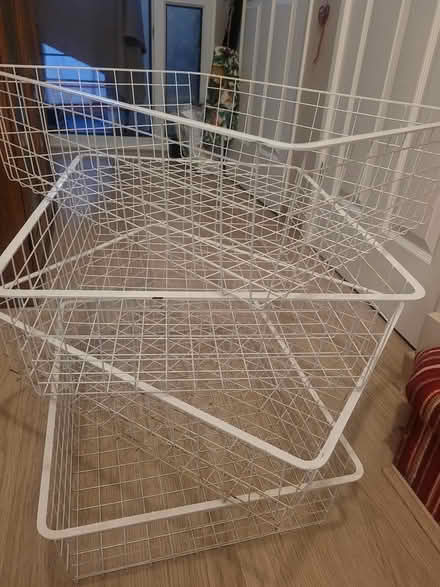 Photo of free Ikea metal drawers (Senacre ME15) #1