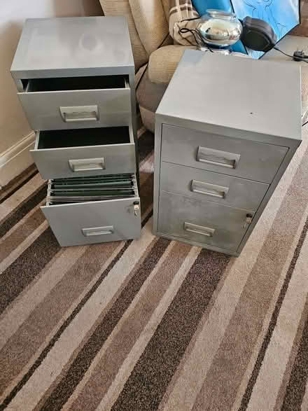 Photo of free Lockable filing cabinets with filing inserts (Cadley PR2) #2