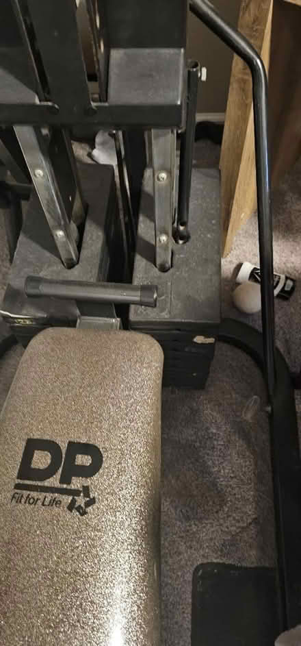 Photo of free Weight bench with weights (Near Menchville high School) #2