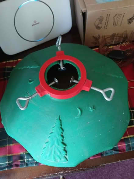 Photo of free Christmas tree stand (Crewe, Rope) #1