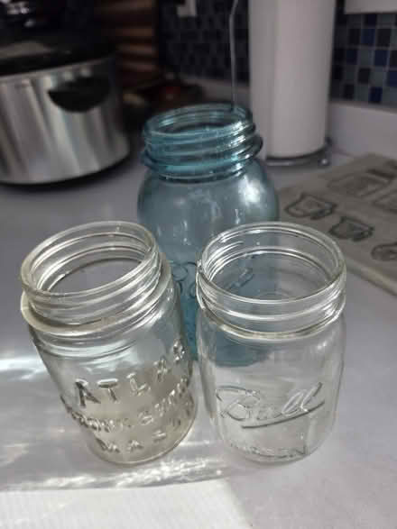 Photo of free Mason Jars (3) (Farmington @ 11 Mile) #1