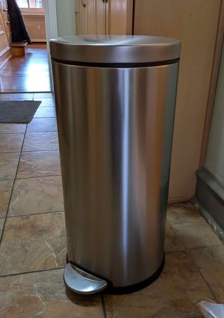 Photo of free Simplehuman trash can + bags (Manor Park, Washington, DC) #1