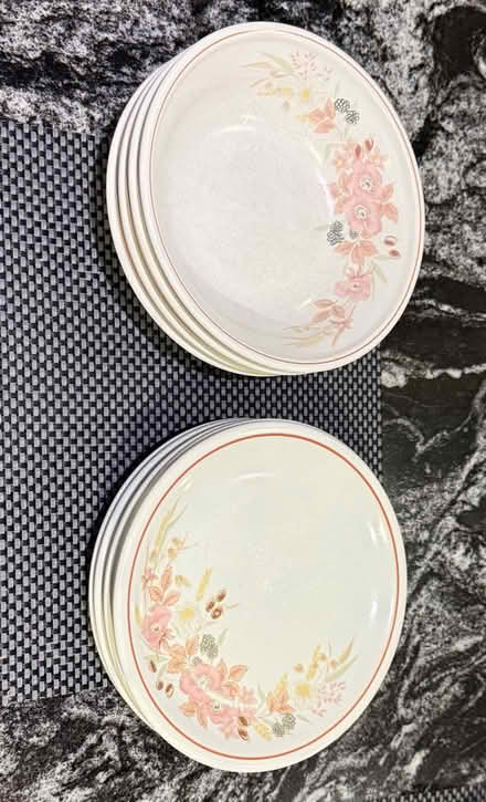 Photo of free 4 Pudding Bowls & small side plates (Bedford) #1