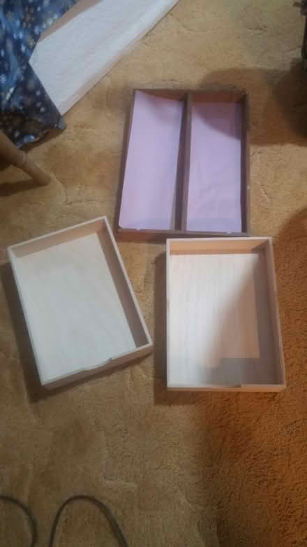 Photo of free Wooden Trays (southey green S5) #1